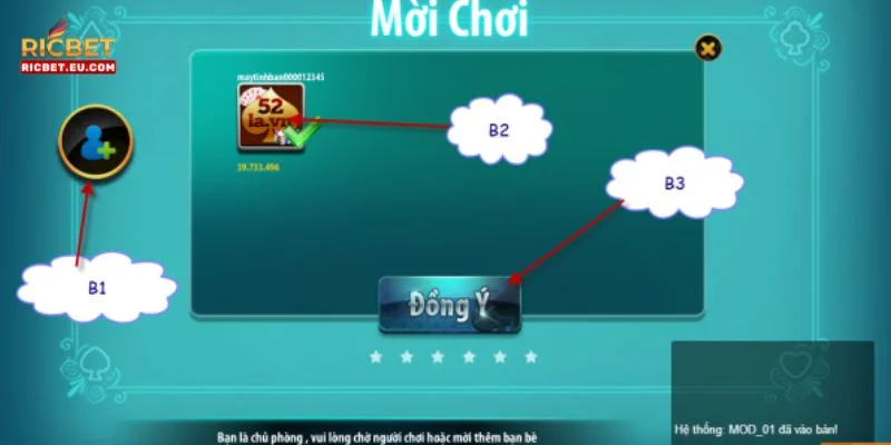 Người chơi cần nắm rõ quy tắc chặt 2 trên bàn chơi.