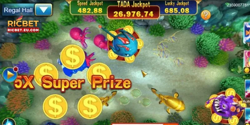 Top game bắn cá dễ không thể bỏ qua Fishing Jackpot.